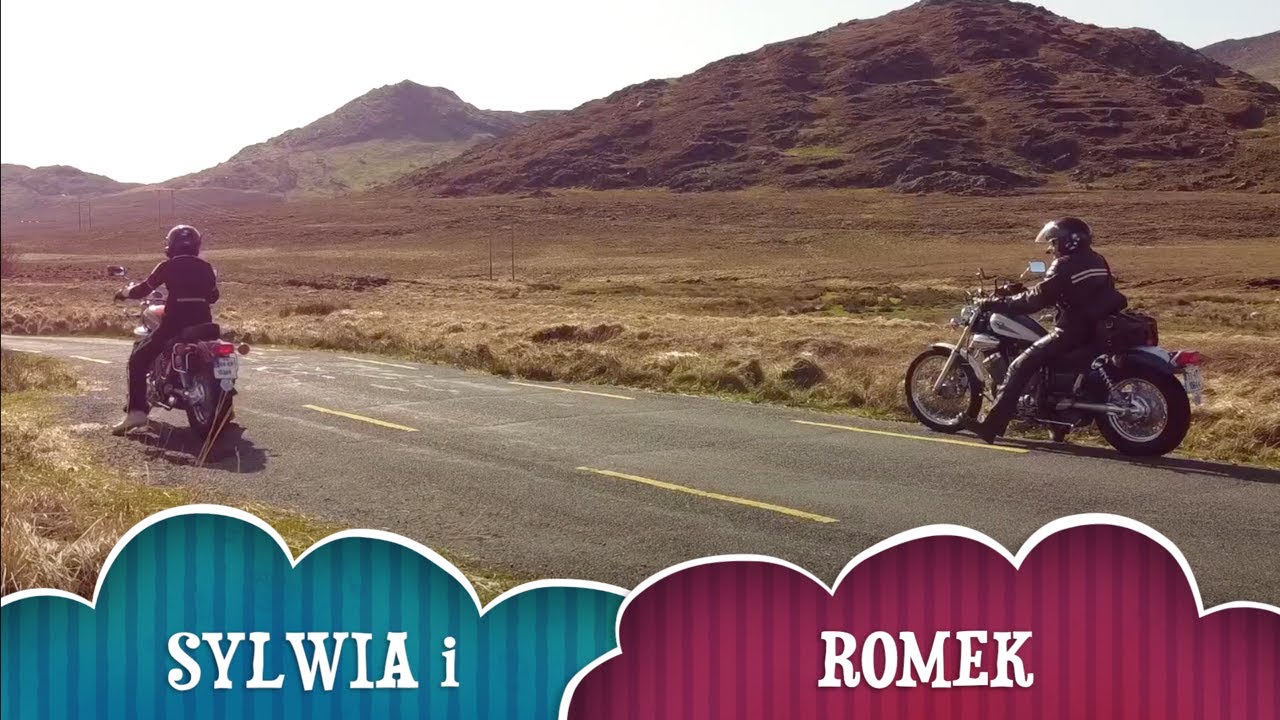 Sylwia i Romek Odc.37 Wycieczka na Motorkach Yamaha Virago 535 Irlandia Kerry