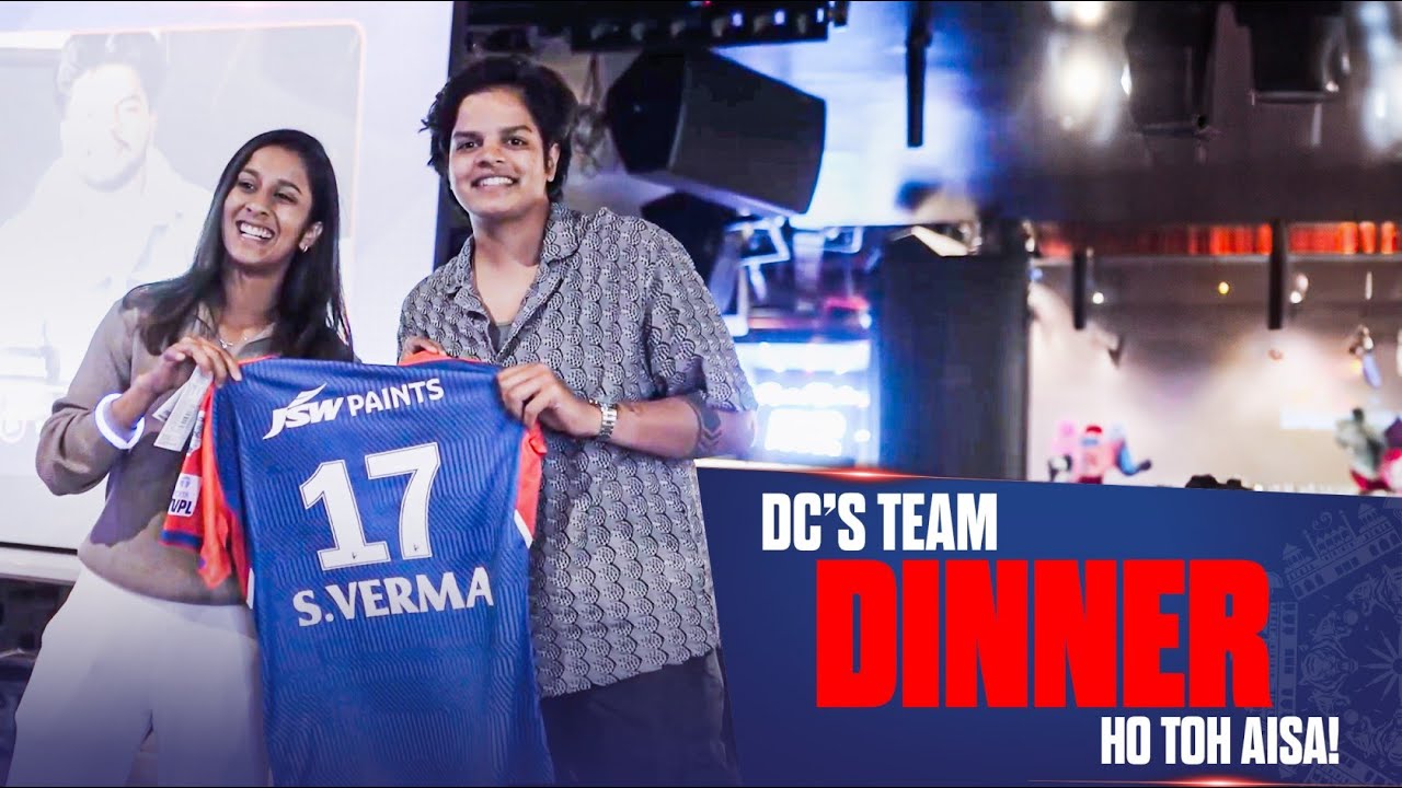 DC&rsquo;s Team Dinner | WPL 2025 | Delhi Capitals