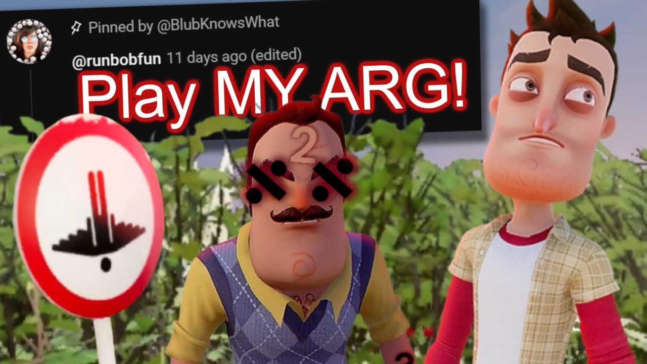 Разработчик фанатской игры Hello Neighbor попросил меня решить его ARG-игру (и я это сделал).