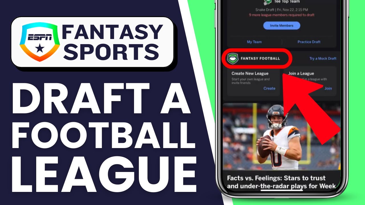 How to Draft on ESPN Fantasy Football (Step-by-Step)