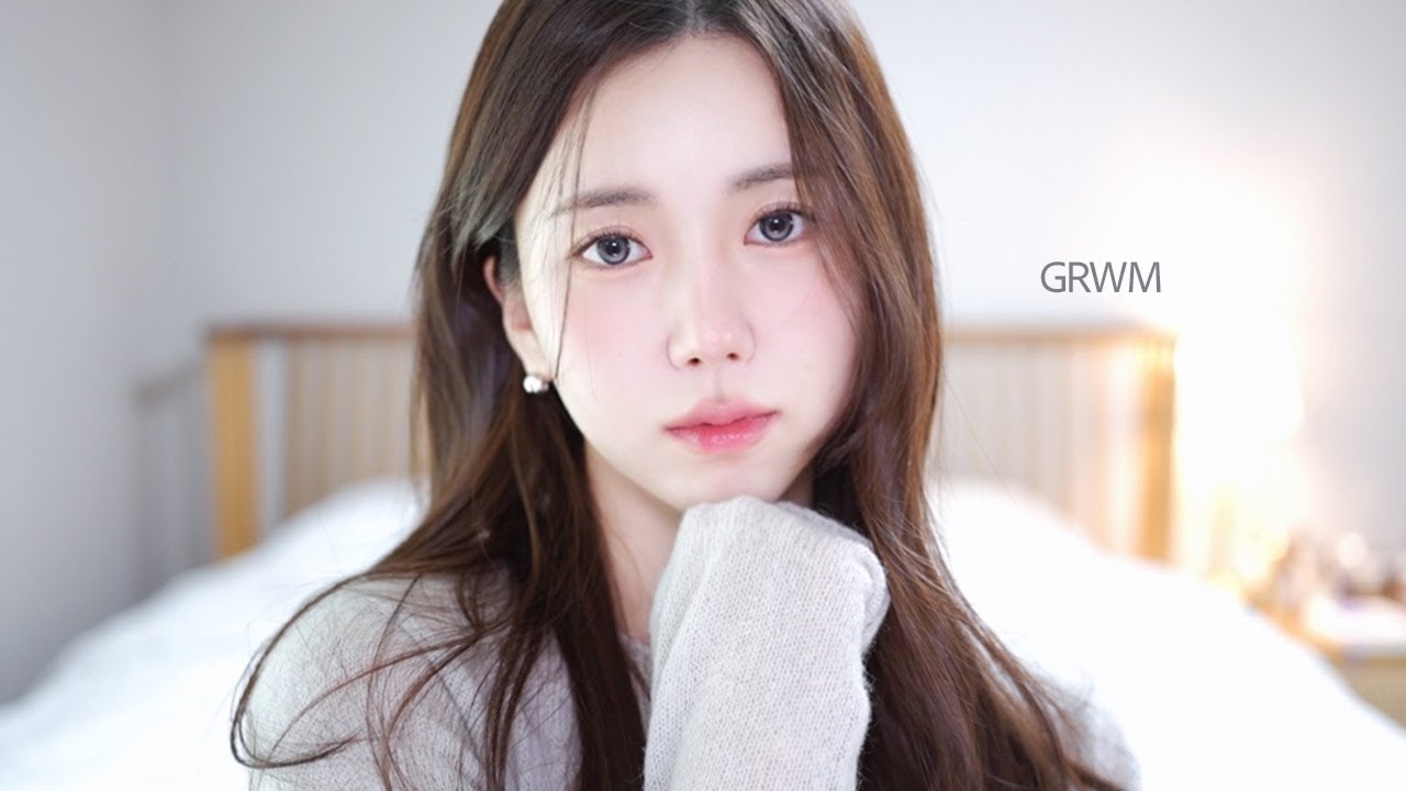 라이트톤 필수 시청,, 매일 하기 좋은 미지근톤 메이크업 GRWM🪞헤라 글로우 쿠션, 다크닝 없는 팩트, 미지근톤 섀도우, 애교살 조합, 최애 블러셔, 라이트톤 찰떡 립