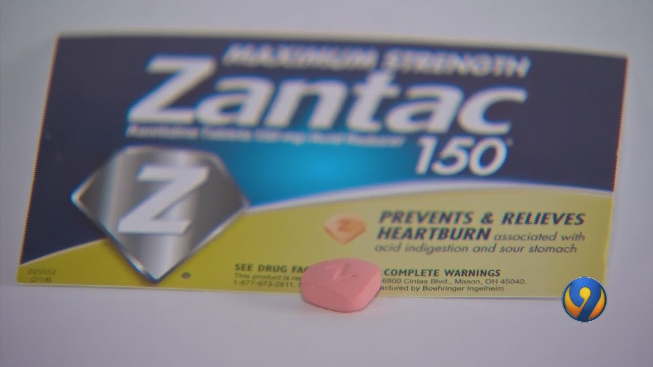 Recall alert: FDA alerts patients of ranitidine medication recall, also known as Zantac