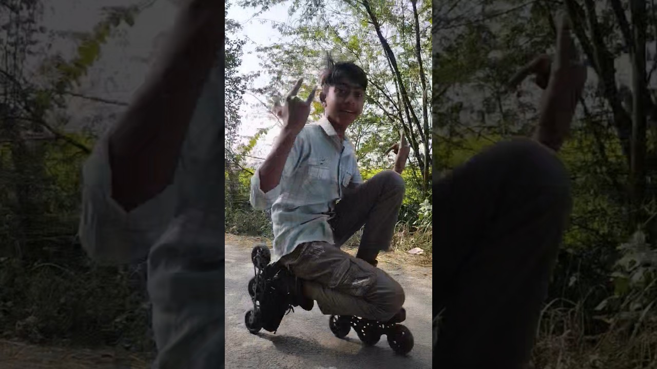 skating rider for 5 instant skating video Rajveerskater01 very good skating shoes attitude short