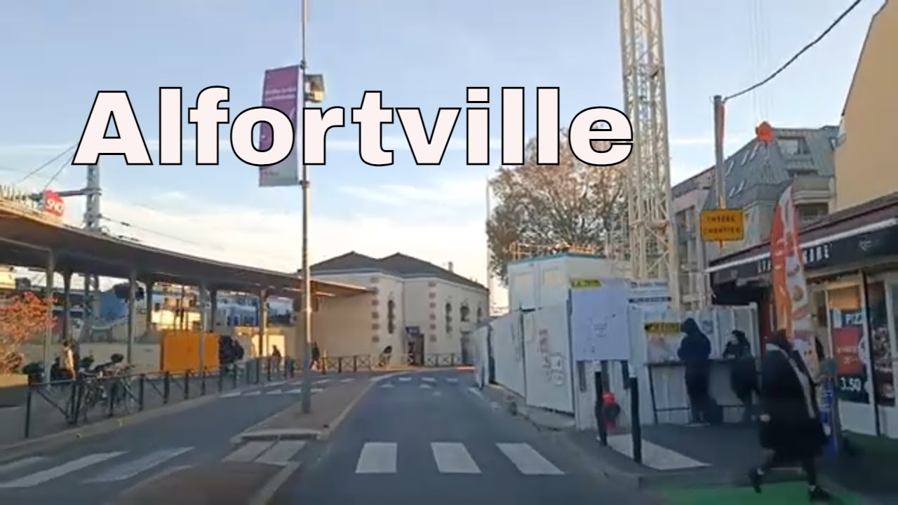 Alfortville 4K- Driving- French region