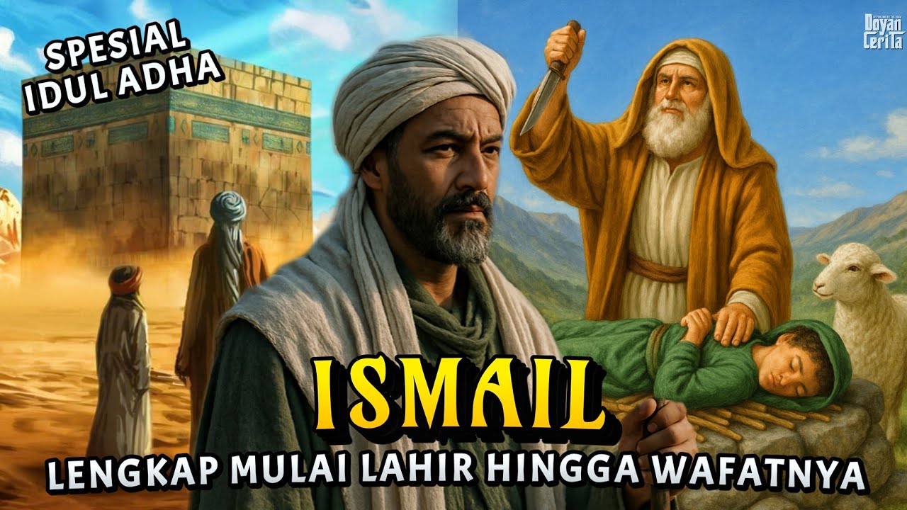 Kisah Lengkap Mulai Kelahiran Hingga Wafatnya Nabi Ismail | Sejarah Qurban