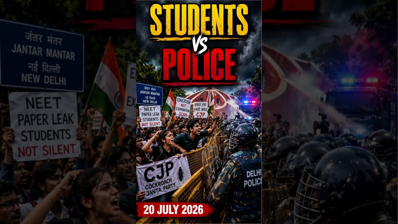 20 July Protest: Students vs Police.