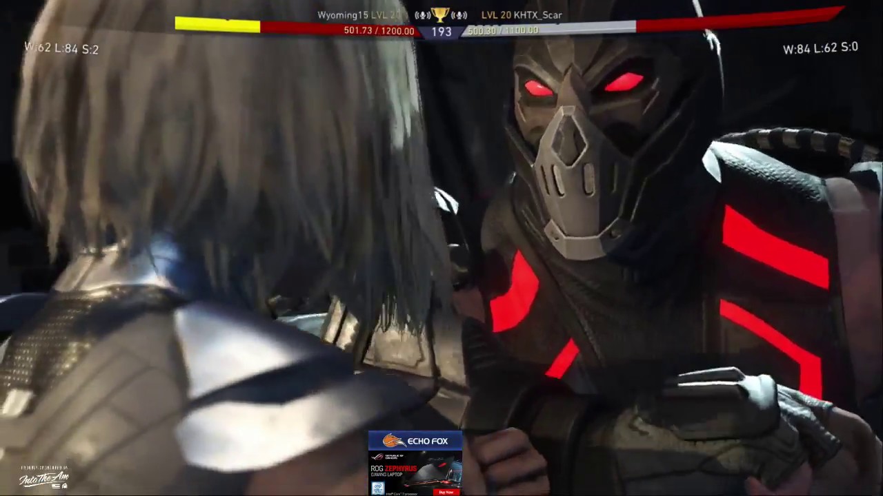 Injustice 2 - Scar(Supergirl) vs Biohazard(Bane) High Level Sets