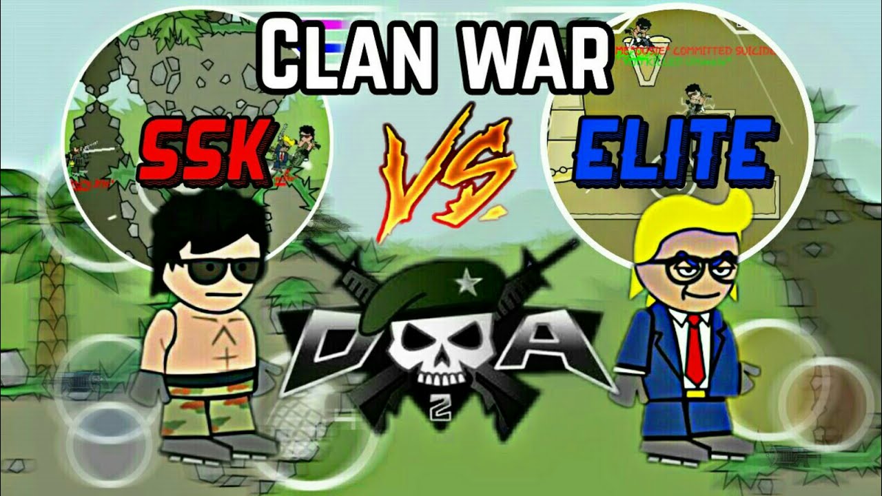 Mini Militia: SSK vs ELITE [CLANWAR!][Read Description]