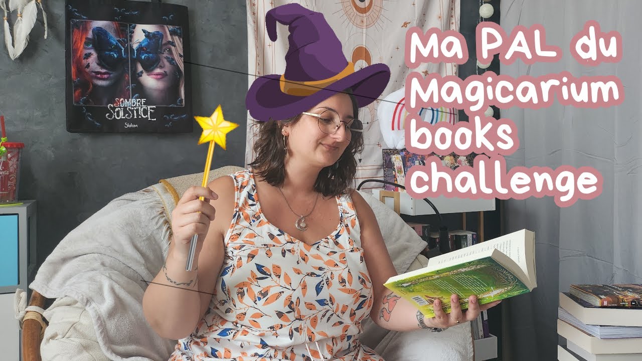 🧙‍♀️​🧜🏻‍♀️​Ma PAL du Magicarium Books Challenge