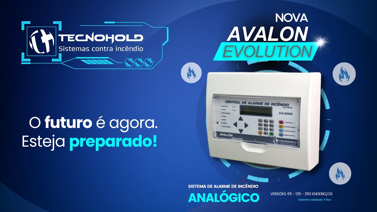 Avalon Evolution Anal&oacute;gica - A Nova Era da Seguran&ccedil;a Contra Inc&ecirc;ndios