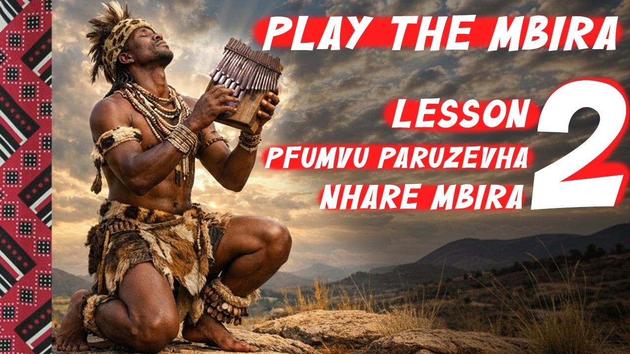 Master the mbira: Lesson 2 Pfumvu Paruzevha (Beginner series)