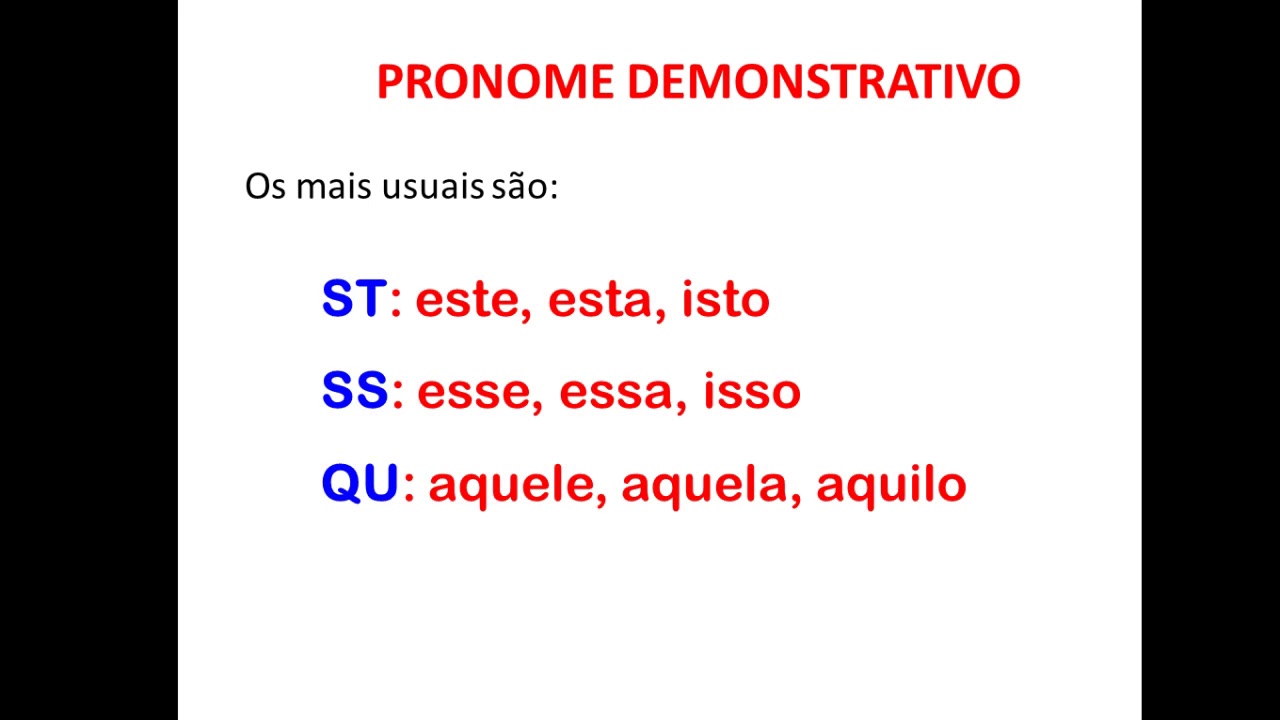 Funções do O e do A: artigo, pronome oblíquo, demonstrativo e preposição.