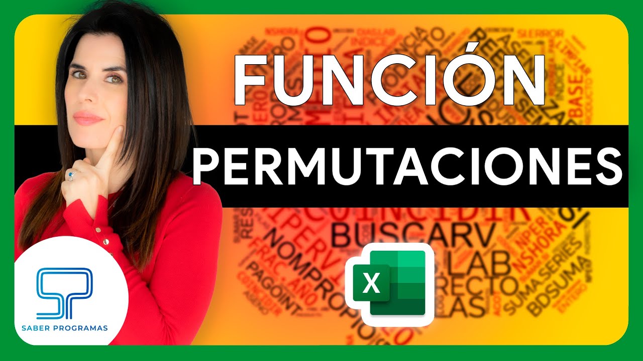 🧠 Calcula las COMBINACIONES posibles en Excel. Función PERMUTACIONES + 🎁 regalo