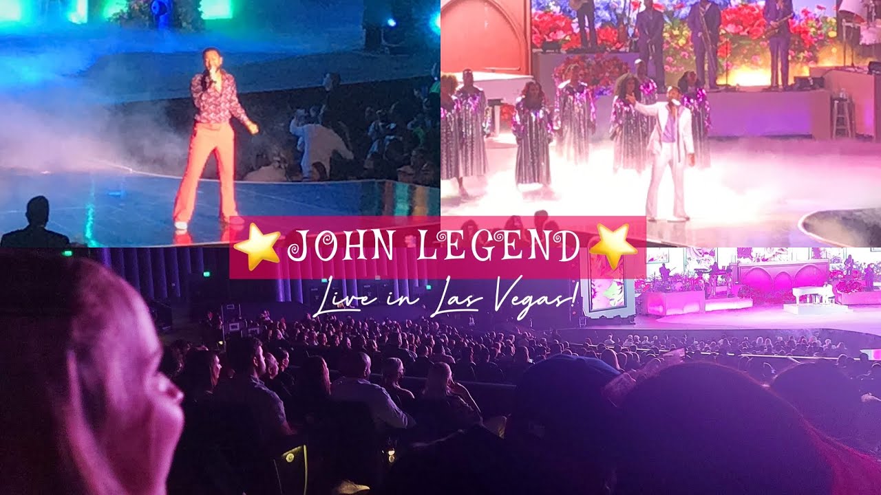 John Legend concert vlog !! 🌟🎶 *blessing your ears & eyes*