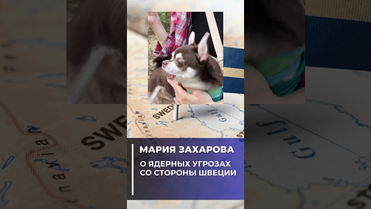Ответ Марии Захаровой на ядерные угрозы шведской депутатки