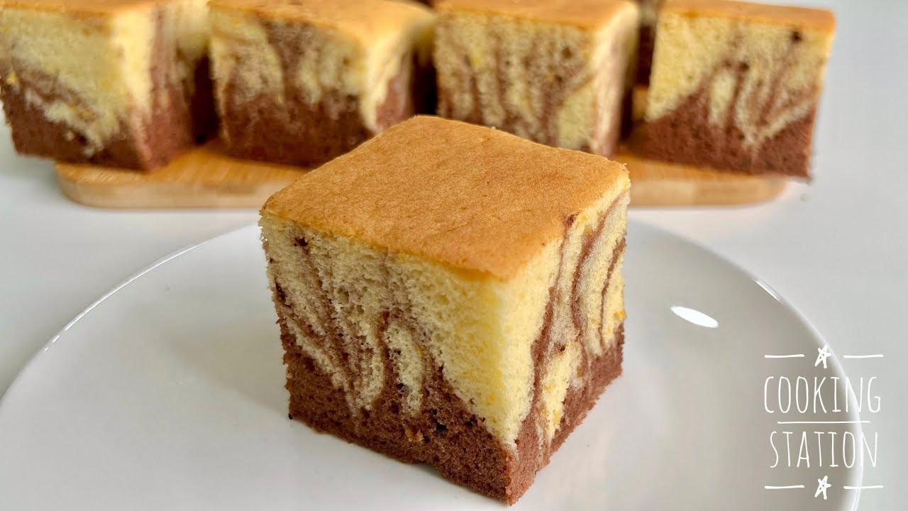 Шоколадно-апельсиново-мраморный бисквит! Простой и вкусный рецепт