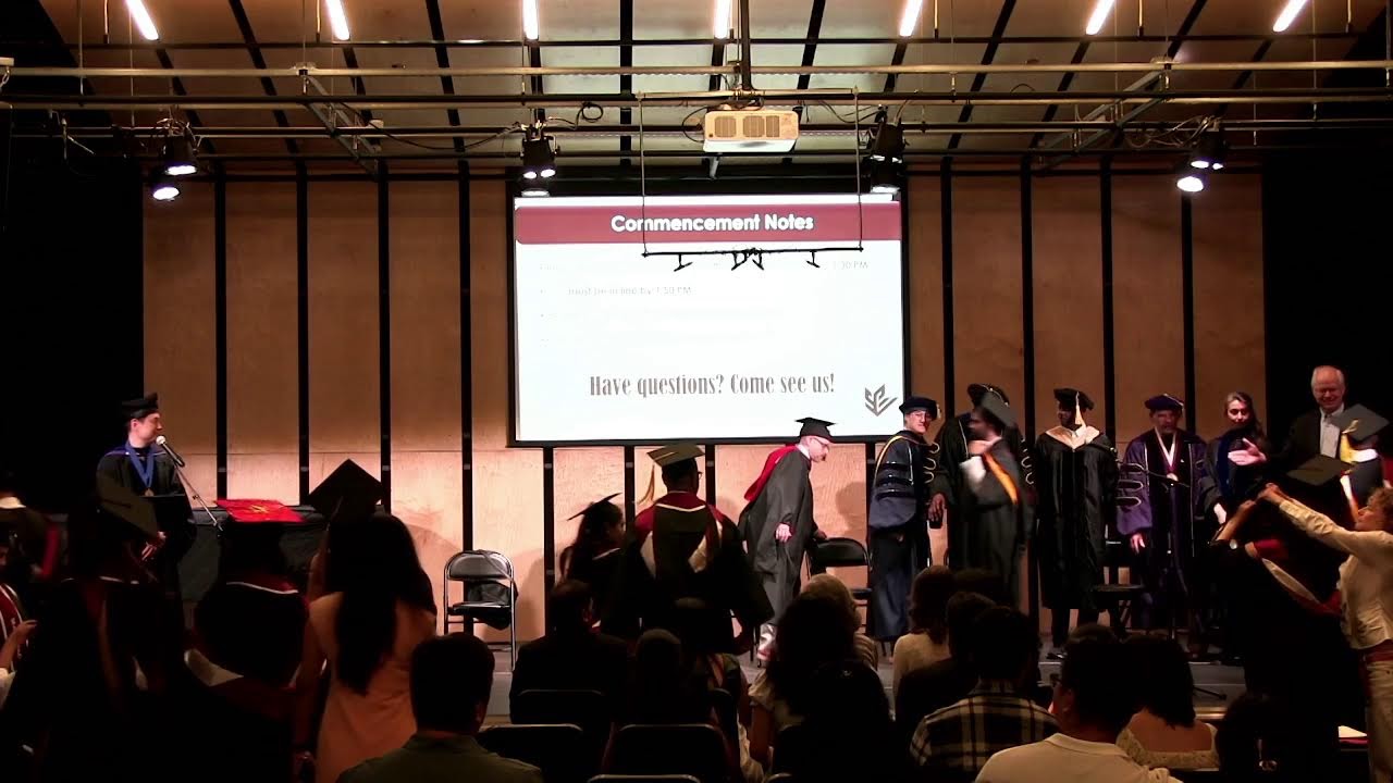 SPU SBGE Hooding Ceremony 2025
