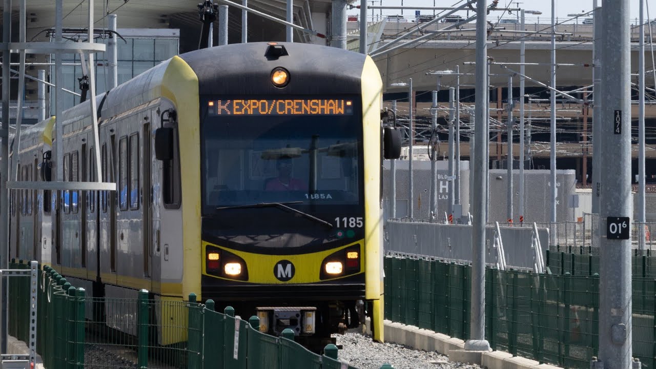 Ride The Rails: LA METRO K Kine From Expo/Crenshaw - LAX METRO Transit Center