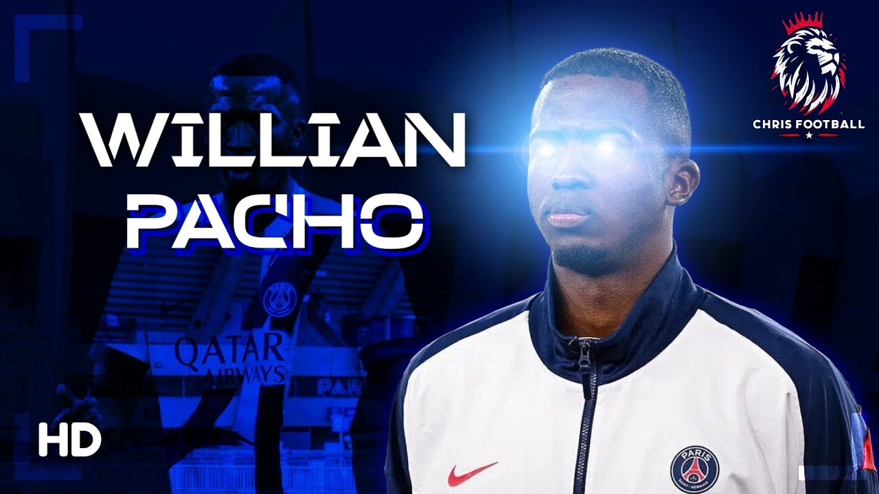 Willian Pacho - Aggressive Tackles & Passes - 2024/25 |HD