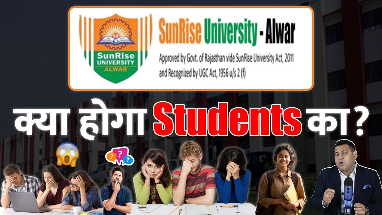 What will happen to the students of Sunrise University? What is the situation at the university?