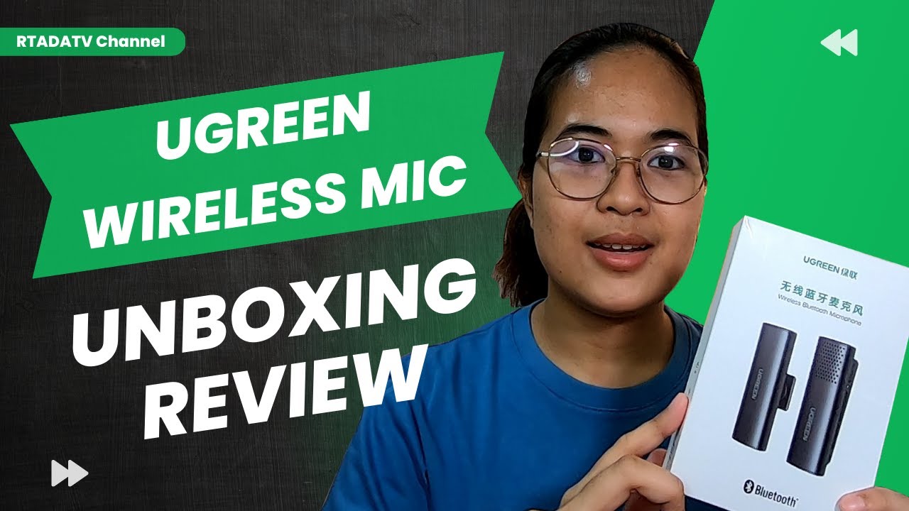UGREEN WIRELESS MIC | BEST BUDGET WIRELESS MICROPHONE FOR GOPRO/CAMERA/PHONE