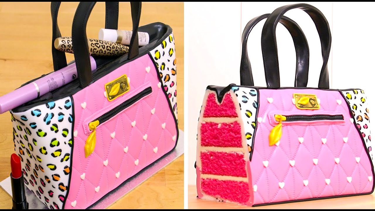 3D Women's Bag CAKE | Realistic Fashion Cake Idea by Cakes StepbyStep