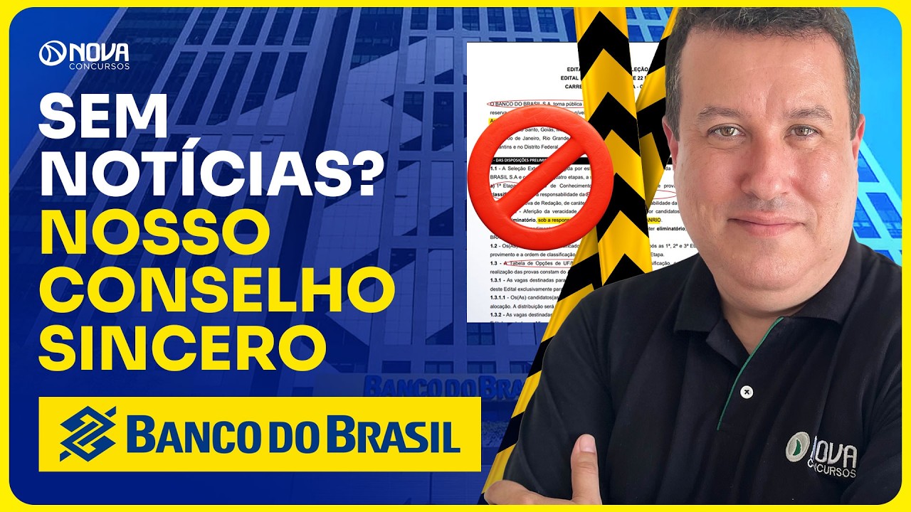 AVISO AOS ALUNOS DO BANCO DO BRASIL 2026 🚨