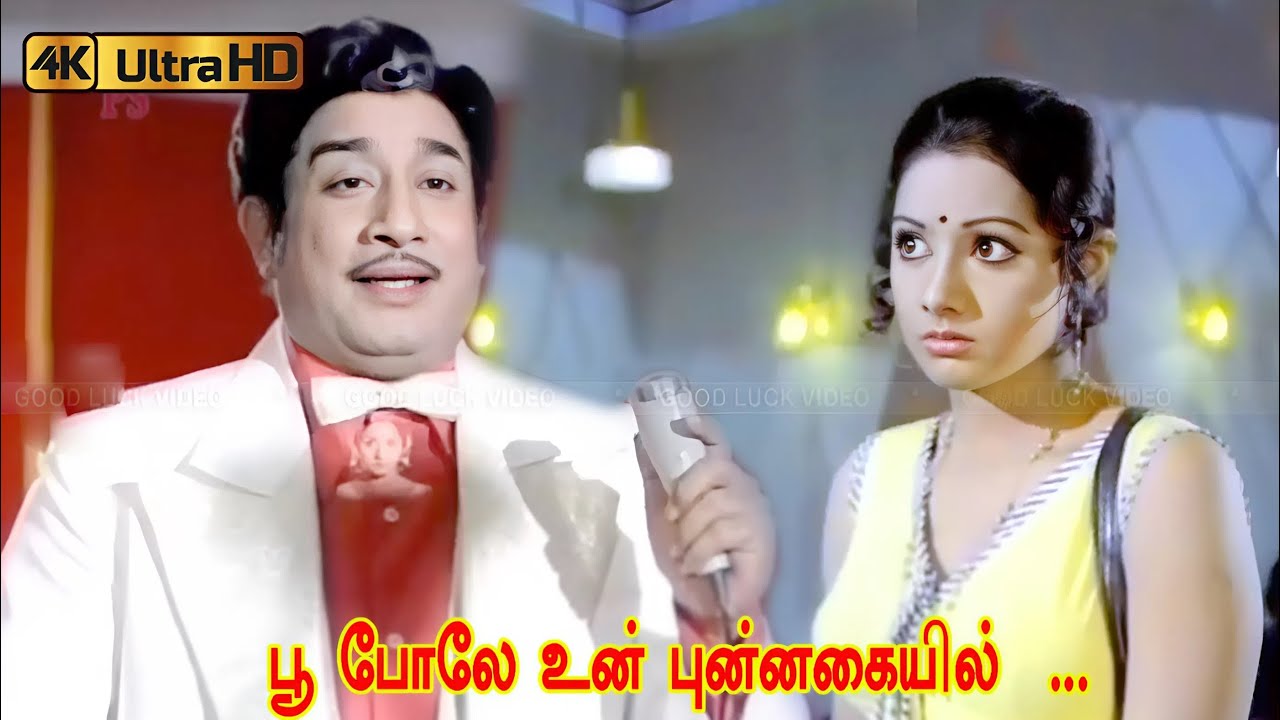 POO POLE UN PUNNAGAIYIL SONG | பூ போலே உன் புன்னகையில் பாடல் | SPB | Illayaraja | Sad Song | Sivaji