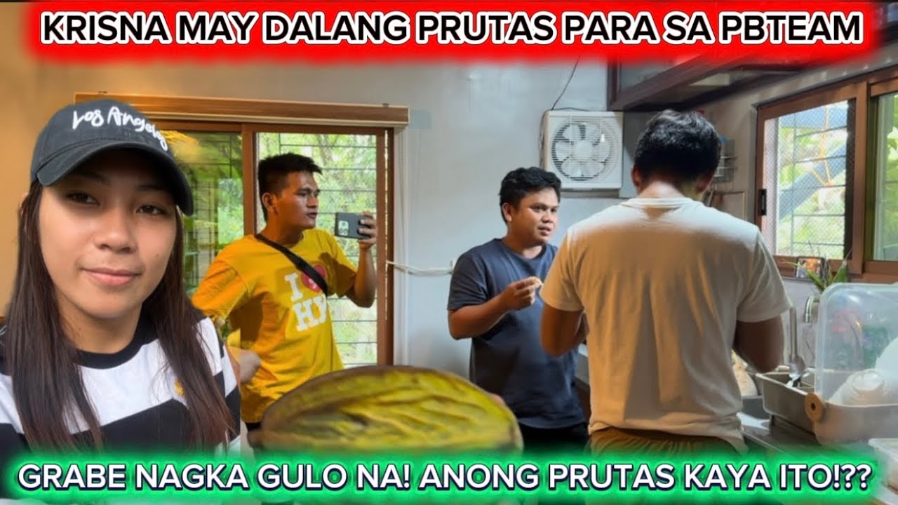 KRISNA MAY DALANG PRUTAS SA PBTEAM #pekengkoreana #pbteam #vlog #pugongbyahero 