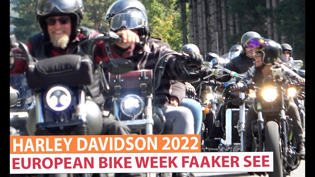 Harley Davidson Treffen Faaker See 2022  - European Bike Week