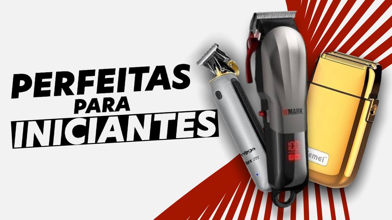 Kit de Máquinas IDEAL para BARBEIROS INICIANTES