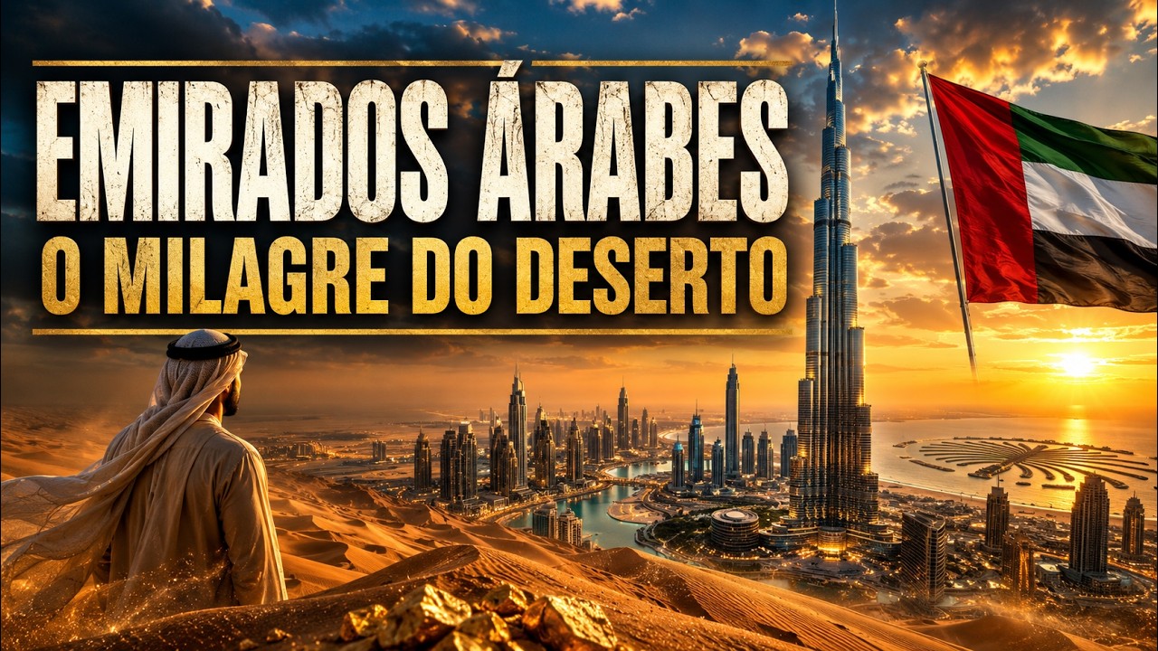 EMIRADOS ÁRABES - O PAÍS ONDE O EXCESSO ASSUSTA MAS A ORDEM IMPRESSIONA