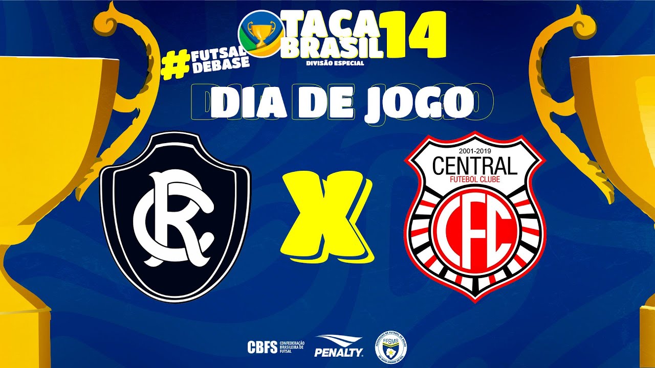 Taça Brasil Sub 14 Masc. Especial | Clube do Remo x Central F. C. | 1ª Rodada | Ao Vivo