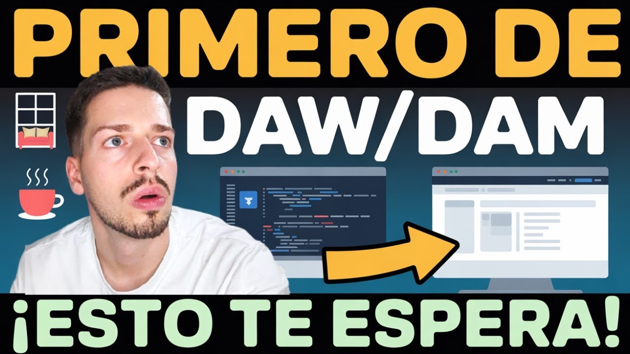 Esto es lo que te encontrarás en el primer año de DAW/DAM