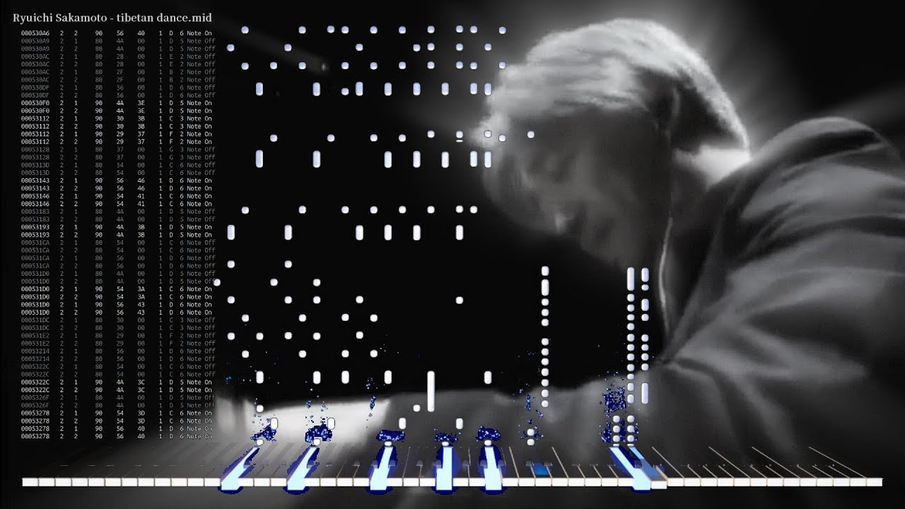 Tibetan Dance | Piano MIDI | Ryuichi Sakamoto