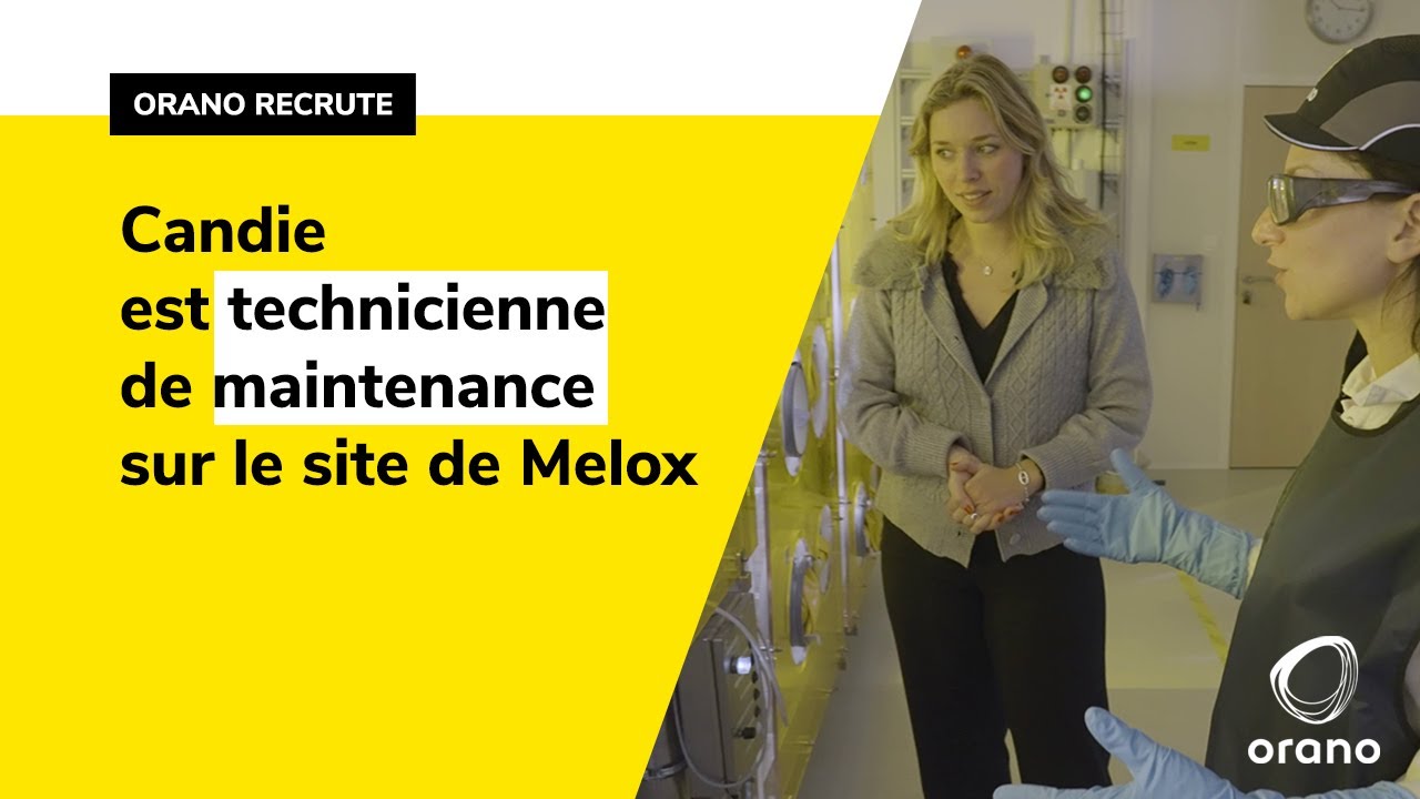 Candie est technicienne de maintenance sur le site de Melox