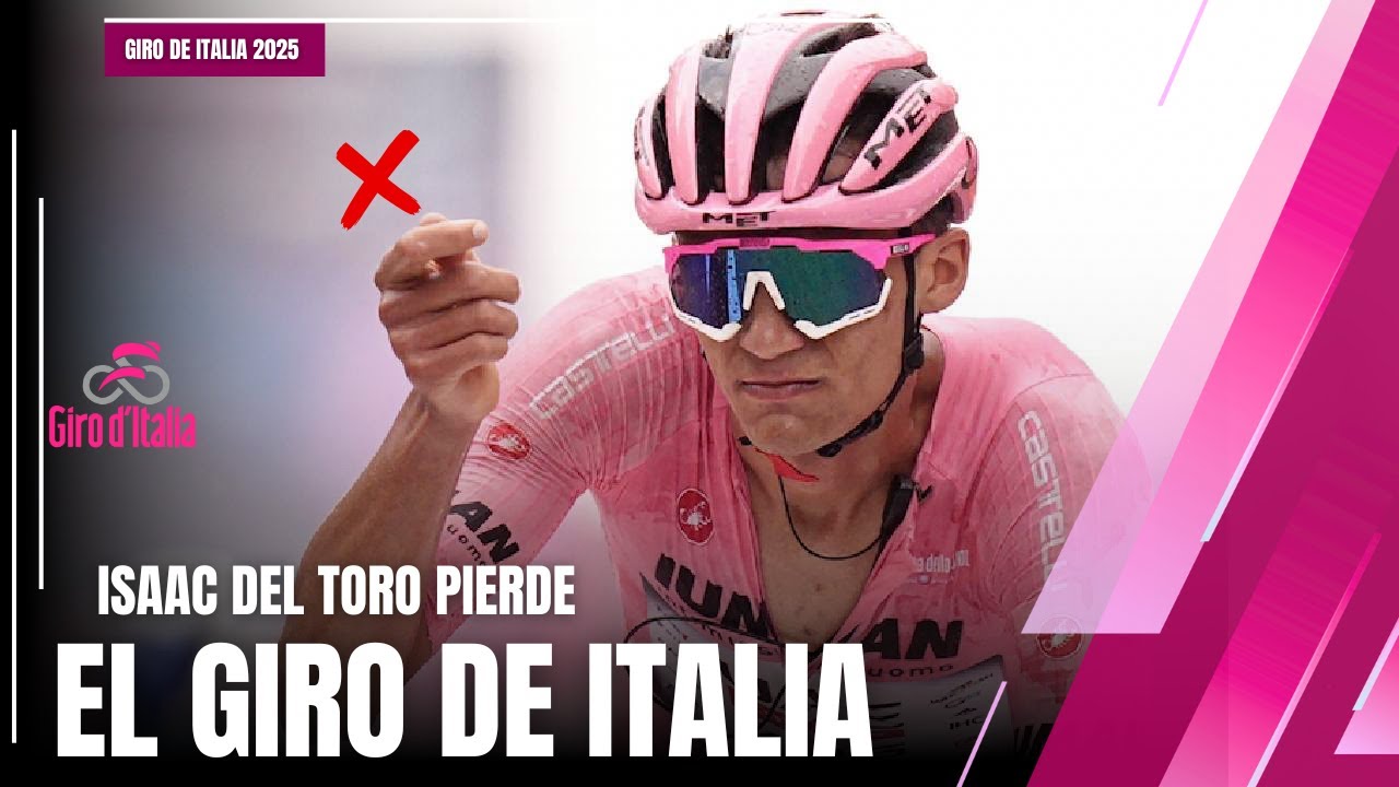 Así fue como Isaac Del Toro perdió el Giro de Italia | Revive la etapa 20