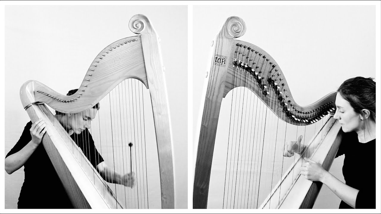 Crònan An Maighdinn-mhara (The Mermaid's Croon) - Celtic harp duet by Tamsin Dearnley