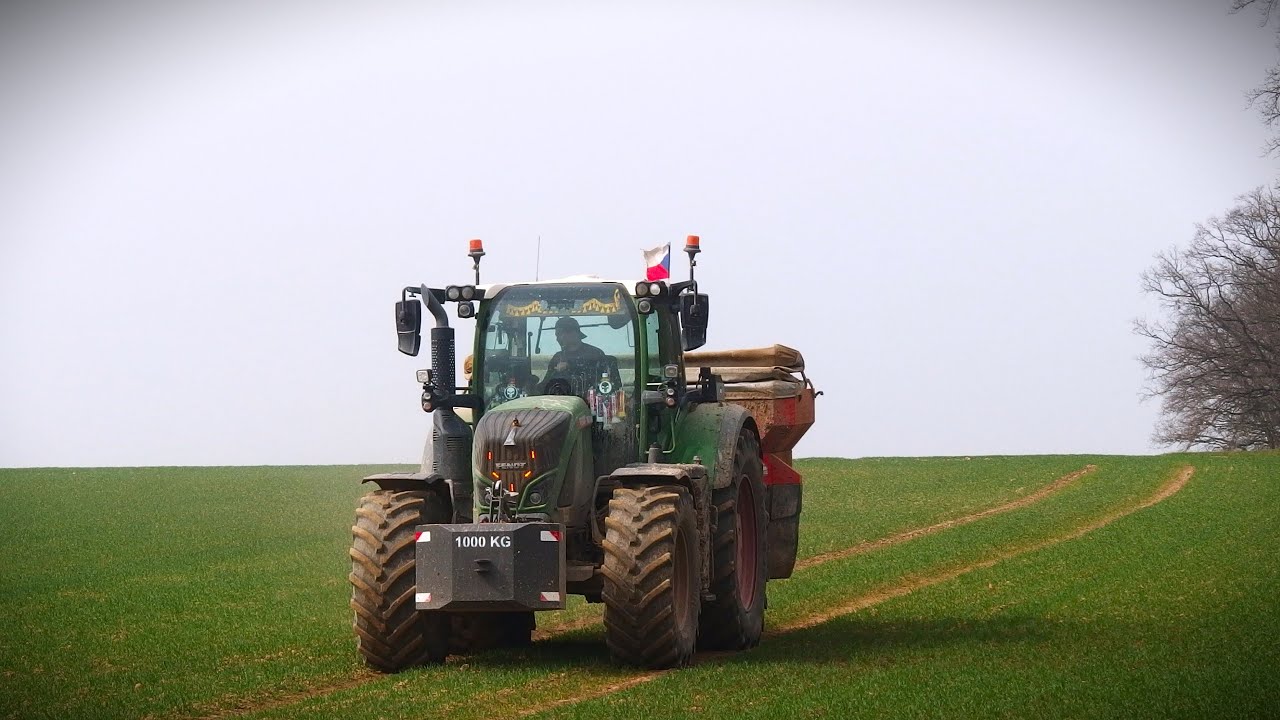 Přihnojování pšenice v roce 2025 | 2x Fendt Vario 724 I HD