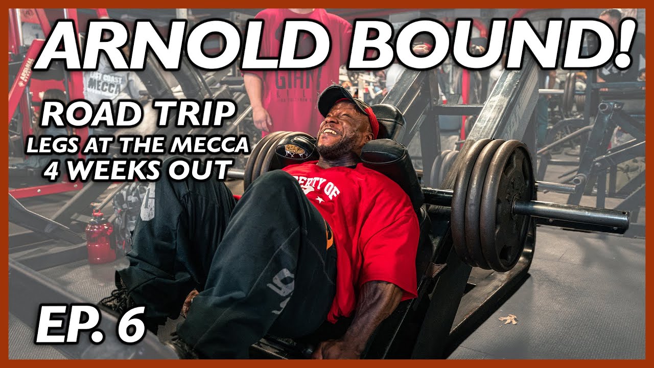Leg Day : 4 Weeks Out From The 2023 Arnold Classic Ep.6