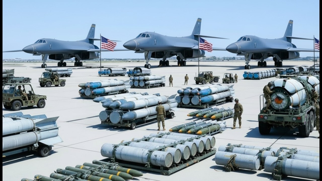 US Air Force Boosts Firepower with B-52 Rotary Missile Launcher Upgrade