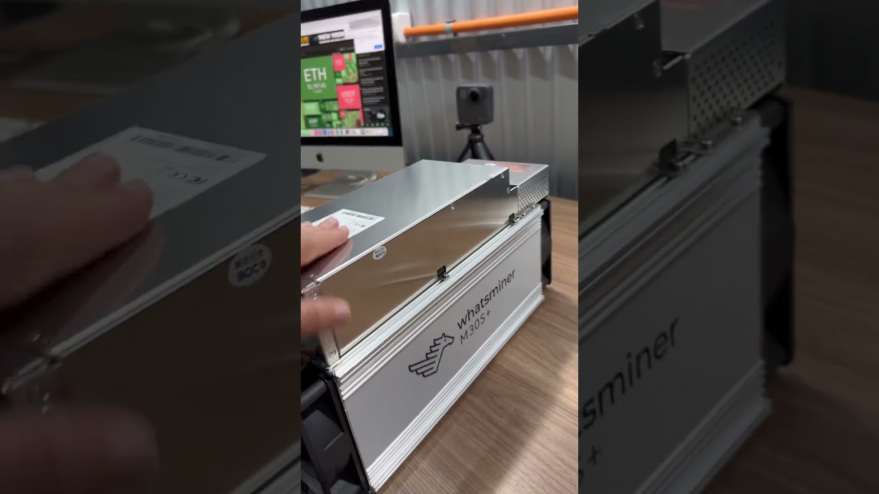 MicroBtc Whastminer M30s+ 100T 3400Watts