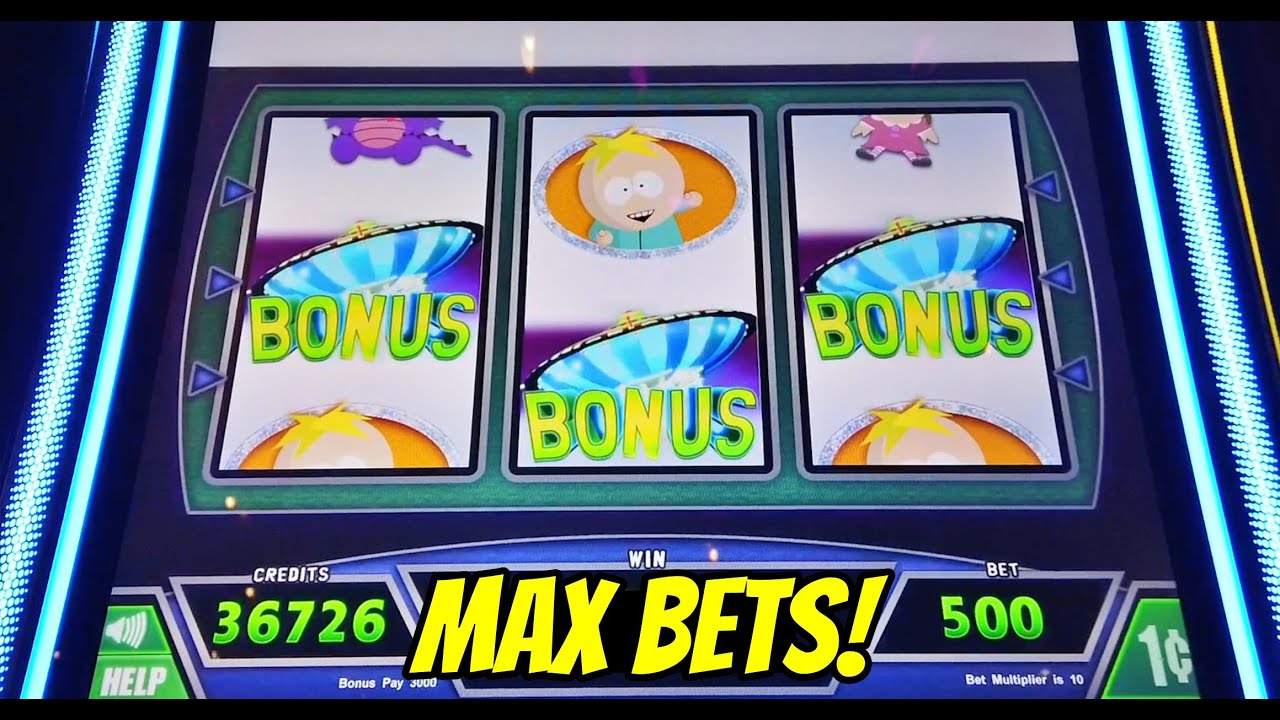 Max Betting on South Park Slot