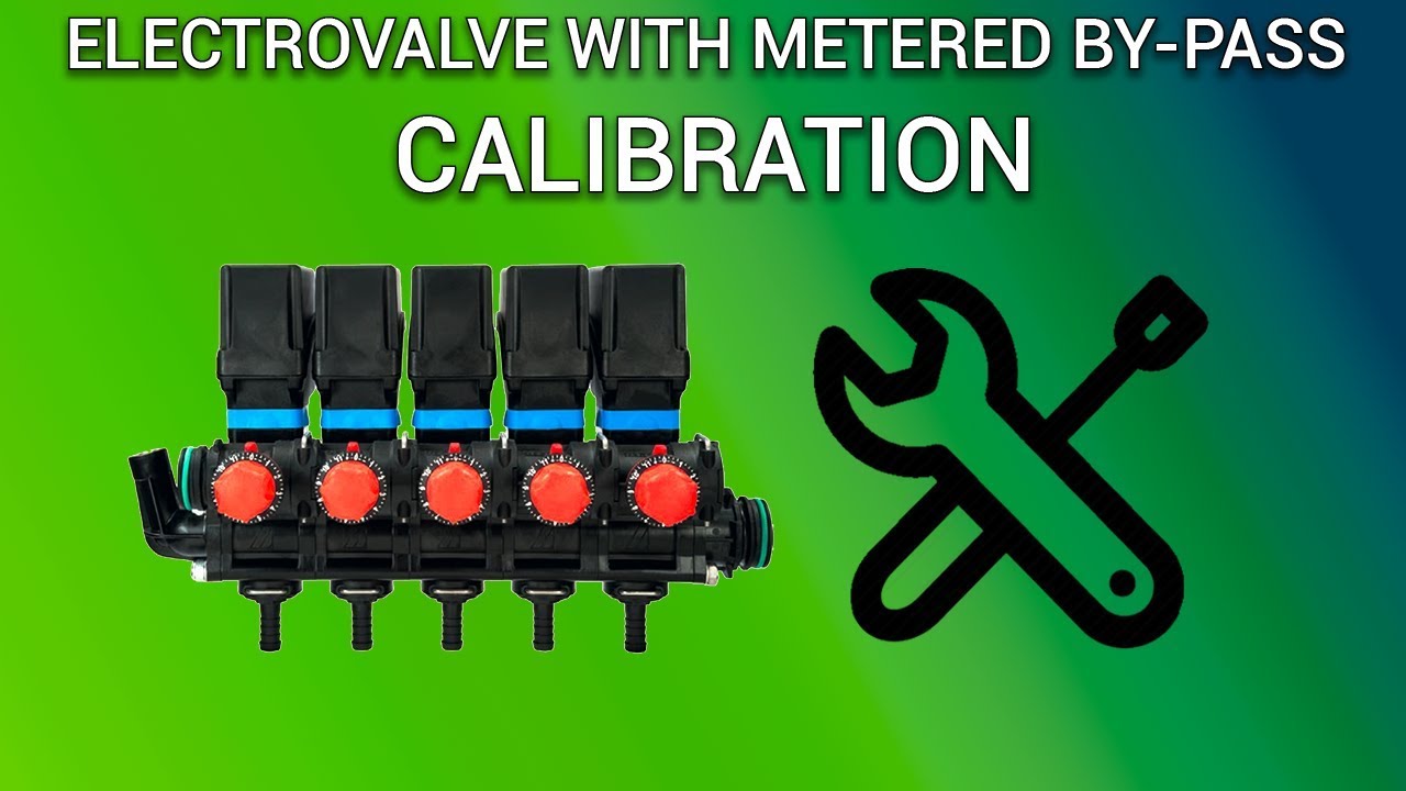 Electrovalve with Metered By-pass calibration