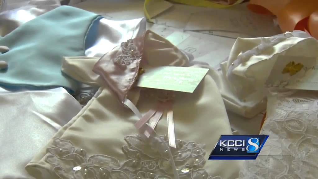 These special gowns help families heal when babies die