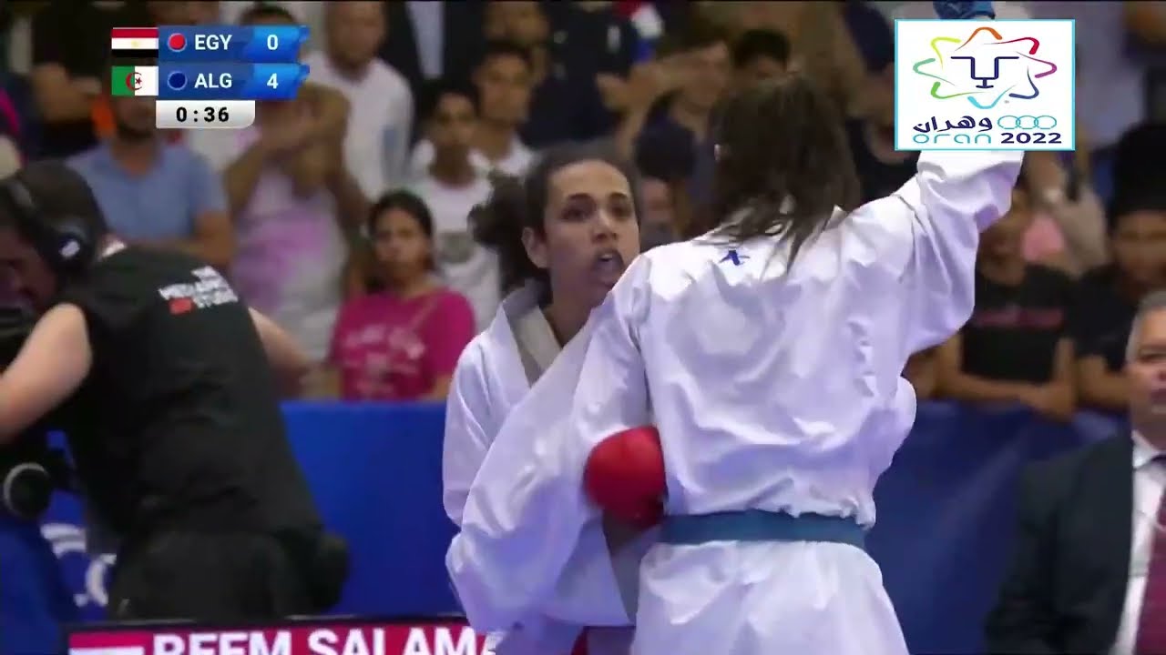 cylia ouikene  فوز سيليا على منافستها المصرية