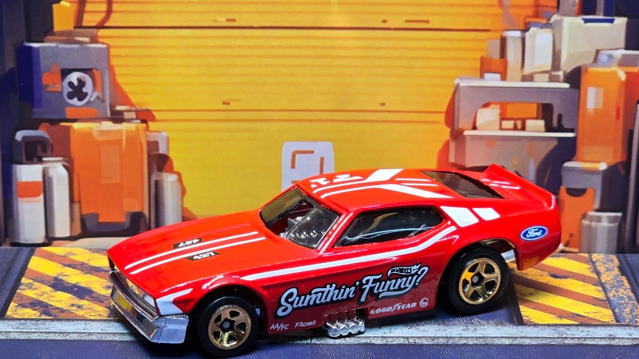 '71 Mustang Funny Car - Hotwheels - Unboxing.