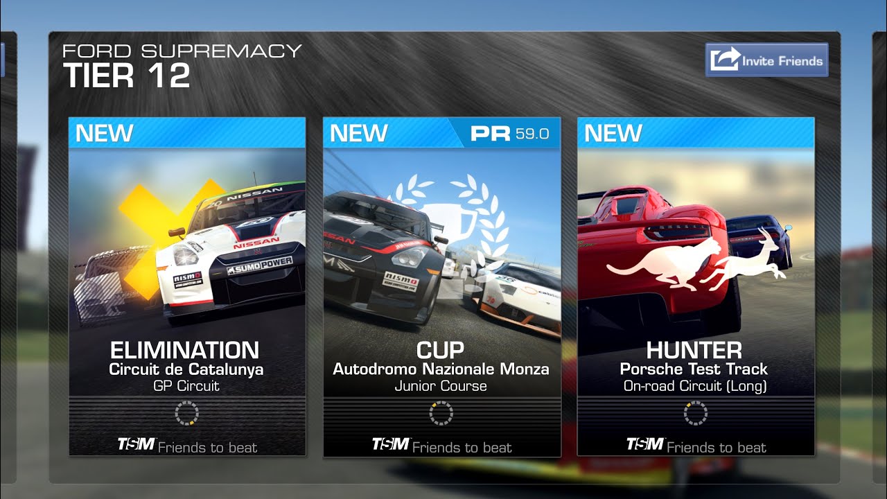 Real Racing 3 Ford Supremacy Tier 12 (PR 59.0)