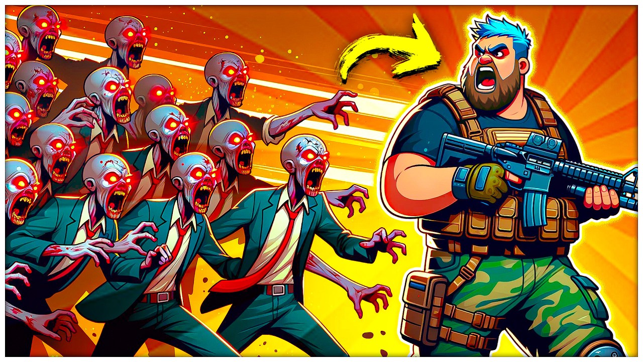 Sobrevivendo Contra 898.346.333.101 Zumbis | Zombie Coming Roguelike Siege