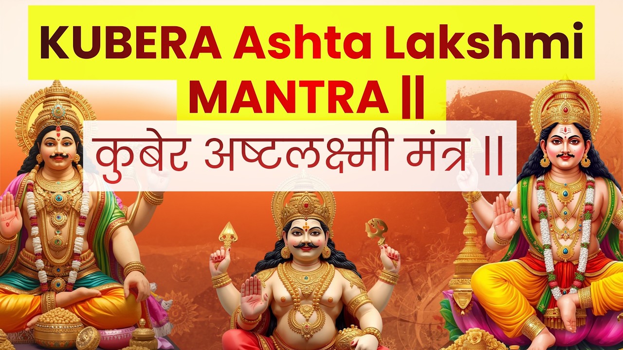 2026 कुबेर अष्टलक्ष्मी धनप्राप्ति मंत्र | Kubera Ashta Lakshmi Mantra For Wealth #mantra #bhakti